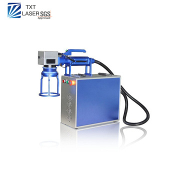 Portable Handheld Laser Marking Machine for Metal Engraving on Stainless Steel