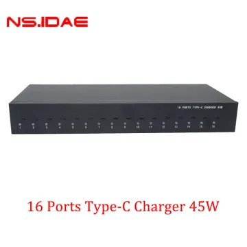 16 Ports Type-C Charger 45W
