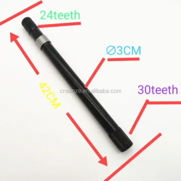 FRONT AXLE INNER SHAFT RH FOR LAND CRUISER PICK UP - 43411-60100, 43412-60120, 43412-60140