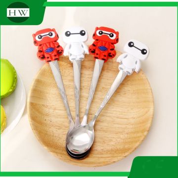 Free Fashion Custom Cute Satinless Steel dinner coffer tea spoon set tableware Promotion Gifts