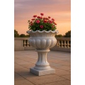 Luxury Marble Flowerpot – Classical Entryway Vase