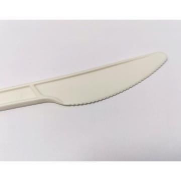 100% биоразлагаемые ножи для столовых приборов PLA