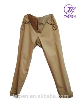 New Design Stylish Ladies Jean Waterproof Long Pants With Hidden Pocker