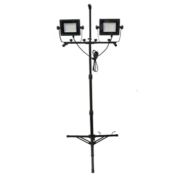 Outdoor Portable Super Bright 50W Construction Work Light with Telescopic Tripod: The Ultimate LED Working Light Solution