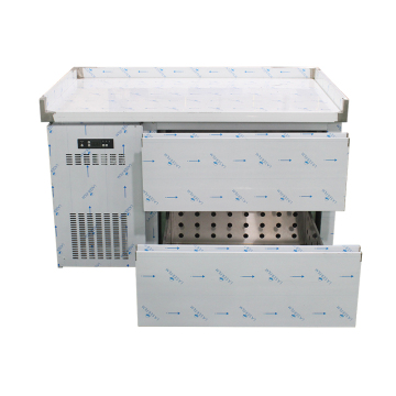2-drawer under counter worktop freezer
