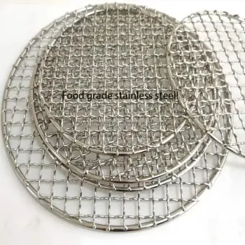 Customized Stainless Steel Rectangular Grill Mesh for Food Grilling (304/316)