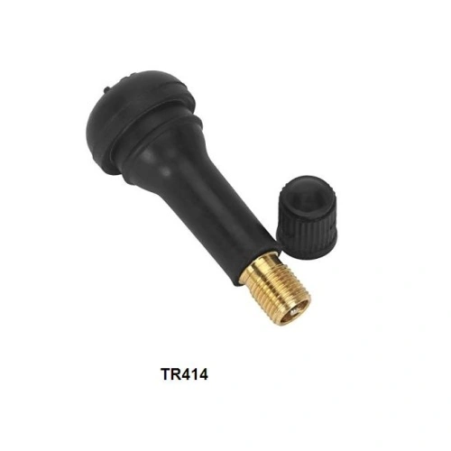 Tr413 Tr414 Natural Rubber Snap-in Tubeless Car Tyre Dust Stem Air Tre Valve  Caps - China Tyre Valve, Tubeless Valves