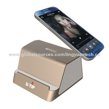 NFC mini stereo speaker with double speaker