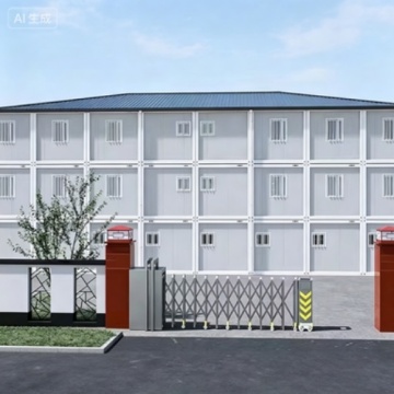 Easily Assembled Folding House Solution for Transient Workforce Housing