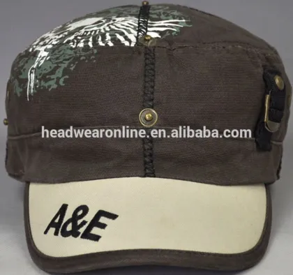 Hipster Beret Distressed Military Hats