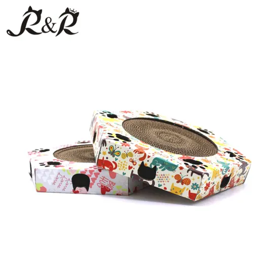 Modern Design Cardboard Cat Play House Turbo Scratcher Cat Scratch Toy RCS-8007
MORE BENEFITS