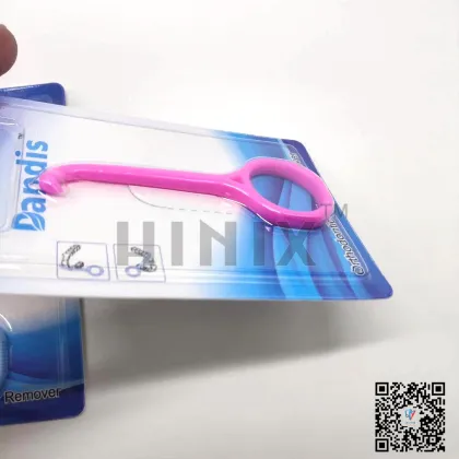 Colorful Orthodontic Plastic Hooks Aligner Removing Tool