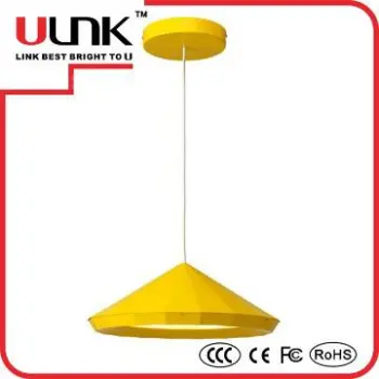 Zhongshan Ulink lighting YLF012 simple yellow led ceiling light