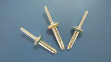 Solid Aluminum Waterproof Bulb Tite Blind Rivets Dome Head , Truck / Boat Rivets