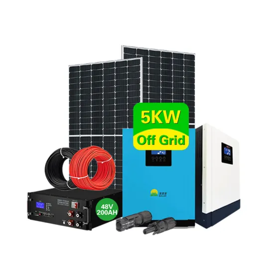 Complete Solar Energy System for Residential Use: 5kW/5kVA/5000W Off-Grid Solution by SSS