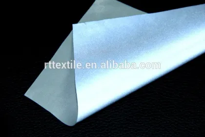 fabric for reflective raincoat