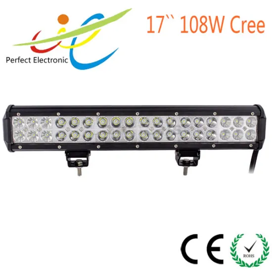 17inch 108W Cree dual row offroad LED light bar