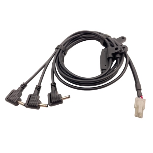 Φ3.5x1.35mm DC 전원 플러그x3 to2P 하우징