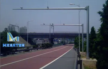 Monitor pole