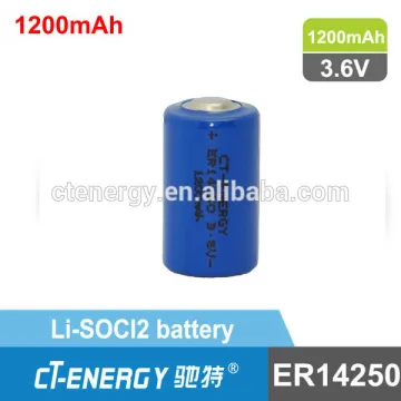 1200mAh Battery Primary Lithium Battery For Medical, Smoke Detector