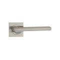 Indoor handles within zinc lever on square rose