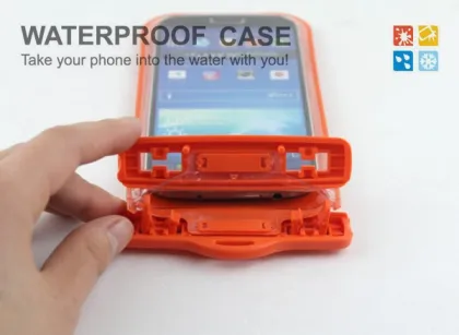 On sale! waterproof phone case for Samsung Galaxy S4