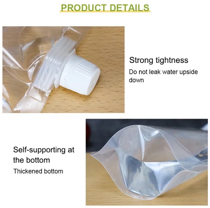 pouches for liquid packaging