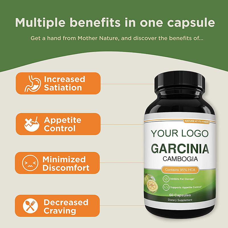 OEM/ODM Private Label Organic Garcinia Cambogia weight loss Capsules for Body slimming