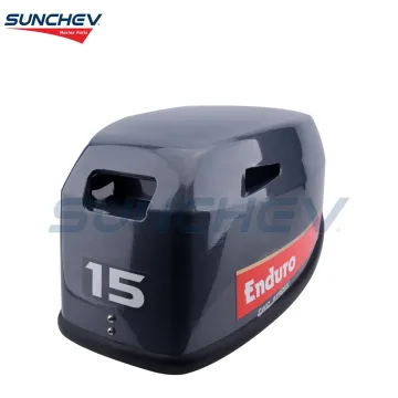 SUNCHEV Top Cowling Assy 6B3-42610-00-4D For Yamaha Outboard 15hp
