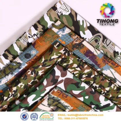 Military Design Printed Camouflage fabric