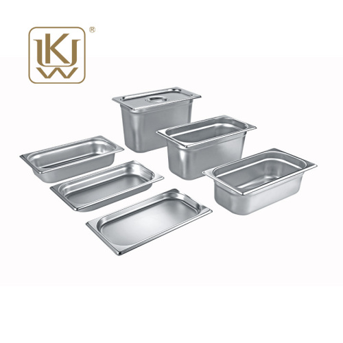 stainless steel 1/1 half deep gastronorm container