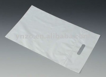 Plastic appeal packing Punch Out Handle Bag