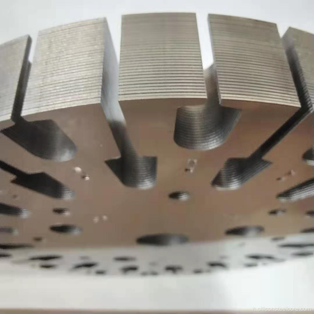 Statore per motori senza spazzole di grado 800 Materiale di spessore 0,5 mm in acciaio 65 mm di diametro