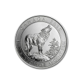 Metal Silver Animal Koala Wolf Moneda conmemorativa