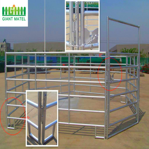 Easily Assembled PVC Coated Horse Fence Panels