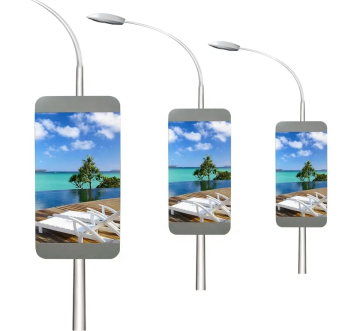 P4 Outdoor LED Display for Road Pillars and Street Lighting Poles