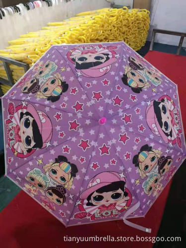 Wholesale EVA Environmental Cartoon Umbrellas