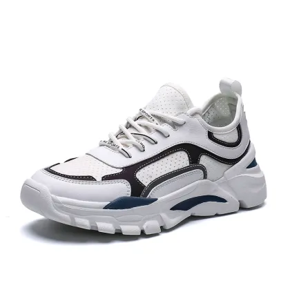 fashion design breathable flat casual men shoes