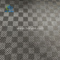 Heat resistant jacquard carbon fiber upholstery fabric