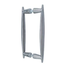 Pintu Kaca Keluli tahan karat Pepejal Pulling Handles