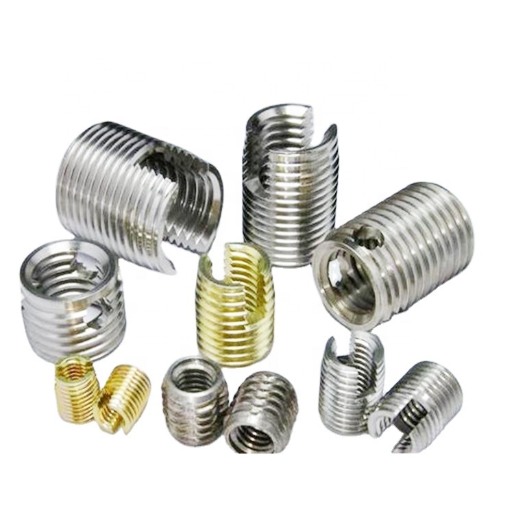 M12 Self-Tapping Thread Insert Nut Alloy Steel Aluminum Plastic