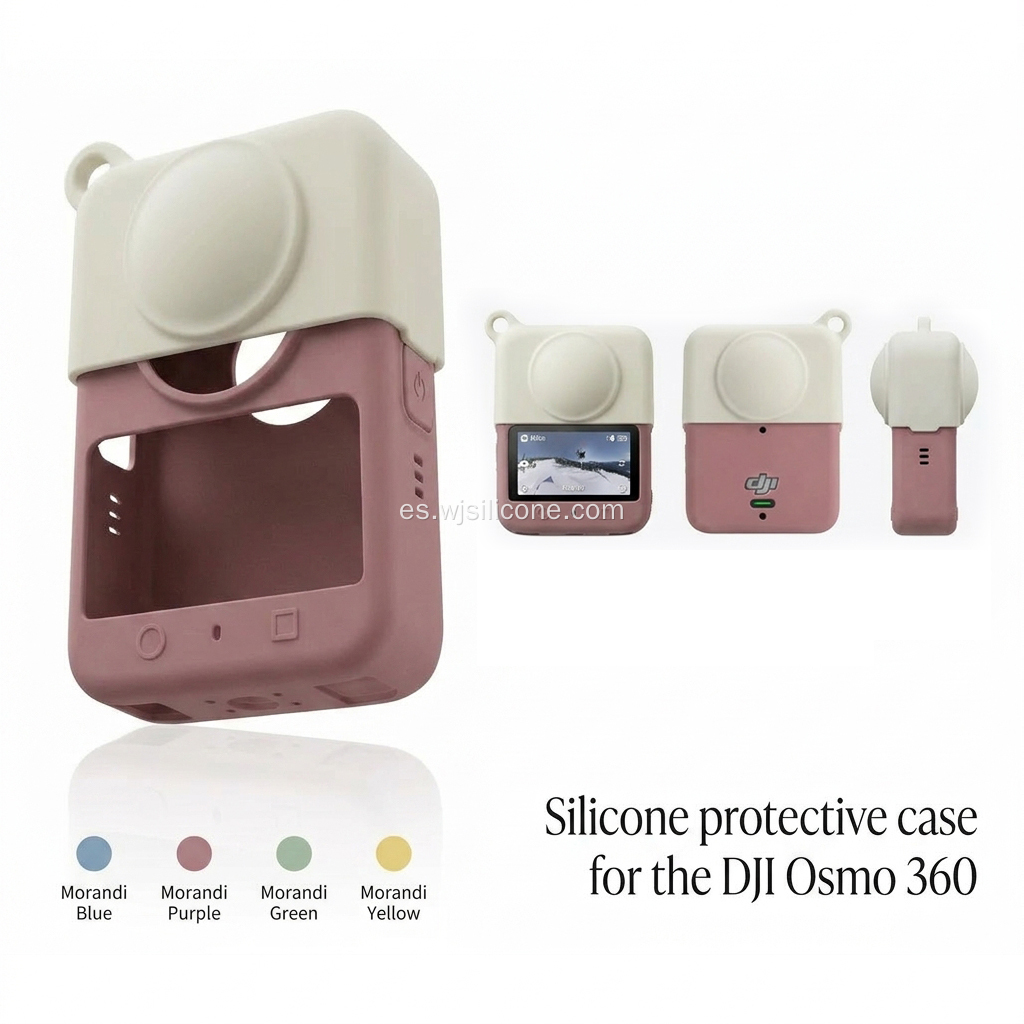 Funda protectora de silicona para cámara para DJI Osmo 360