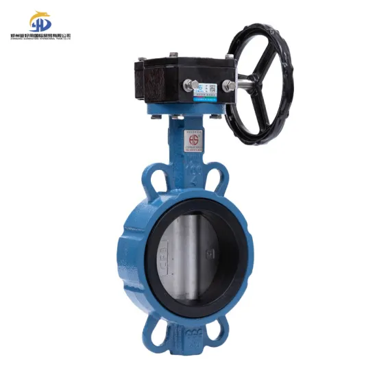 Soft Seal Turbine Center Wafer Butterfly Valve