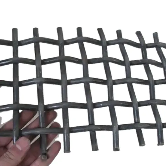1400 Degree Resistant Crimped Wire Mesh - 314 Stainless Steel Fireproof Mesh (5x5 to 12 Mesh, Various Sizes)