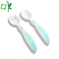 Safety Spoon Baby Flatware Feeding Spoon Children Care