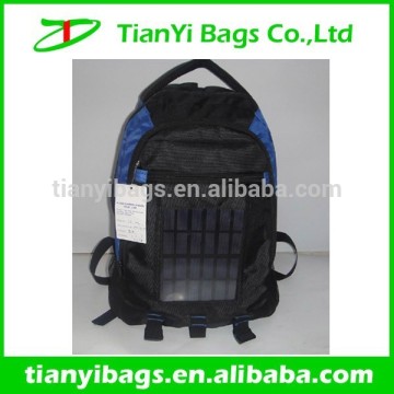 2014 new style wholesale solar power backpack