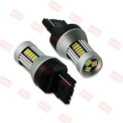High quality 7440 led t20 led light led w21w lamp automotive led smd4014 car tail lamp