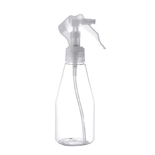 Bottiglia trigger a grilletto spray per la nebbia di plastica trasparente a mano trasparente da 200 ml all'ingrosso