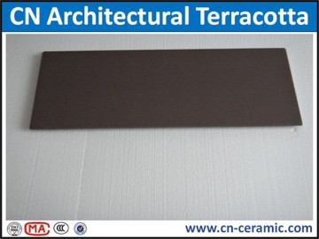 Exterior terracotta wall panel