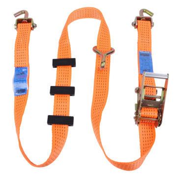 Car Wheel Tie Down Straps Kit with rubber